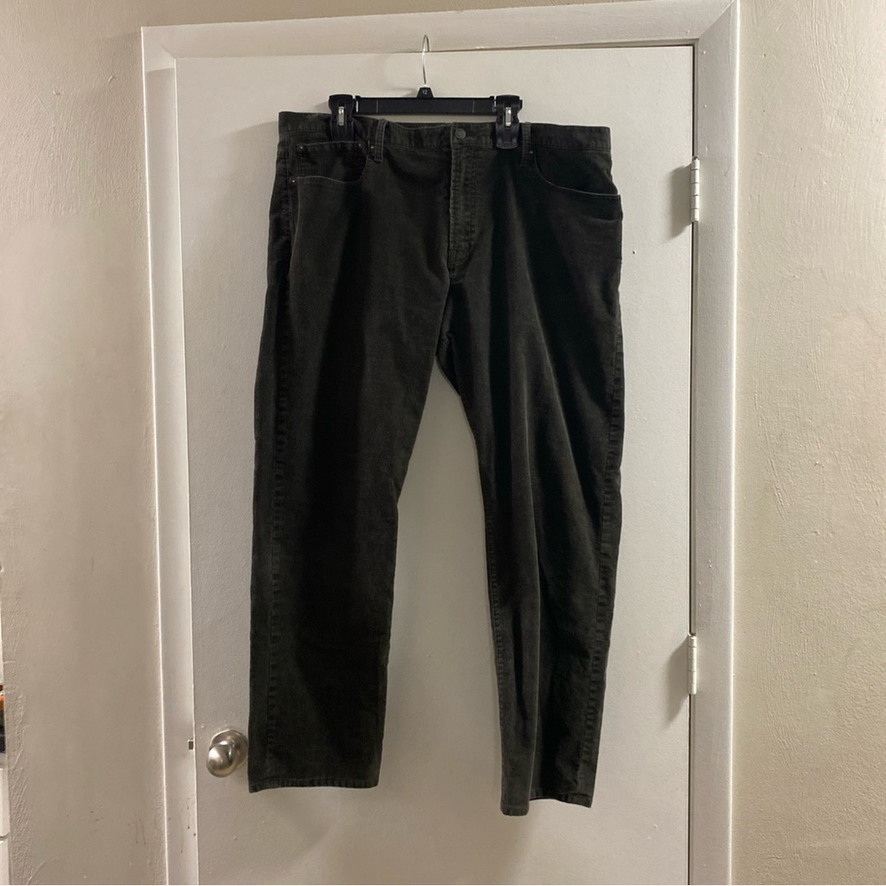 GAP Men's Deep Brown Sz 40/32‎ Corduroy Pants
